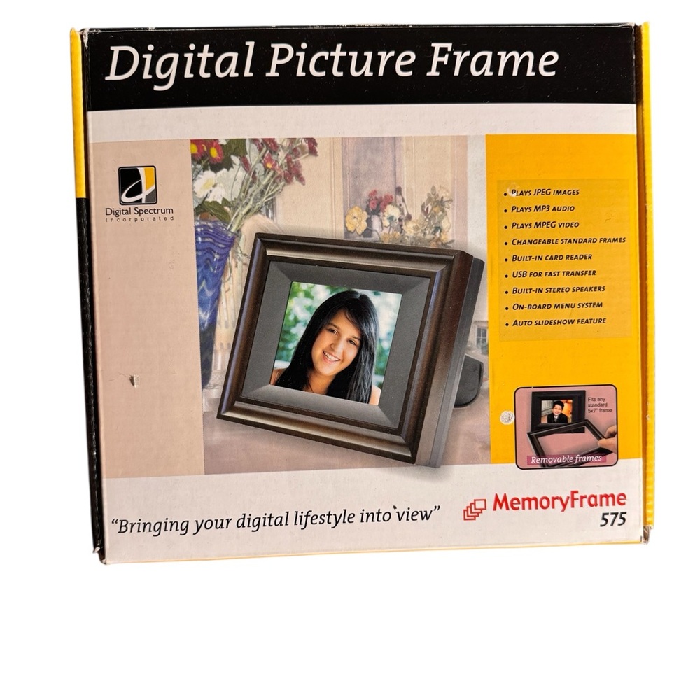 Memory Frame MF-575-N.A. Digital Picture Frame